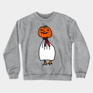 Goose Steals Halloween Horror Costume Crewneck Sweatshirt